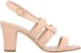 Manolo Blahnik Leather sandals Beige Dames - Thumbnail 1