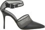 Manolo Blahnik Mesh Stiletto Hakken Pumps Black Dames - Thumbnail 1