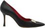 Manolo Blahnik Pre-owned Fabric heels Black Dames - Thumbnail 1