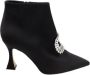 Manolo Blahnik Pre-owned Leather boots Black Dames - Thumbnail 1