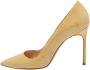 Manolo Blahnik Pre-owned Leather heels Beige Dames - Thumbnail 1