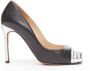 Manolo Blahnik Pre-owned Leather heels Black Dames - Thumbnail 1