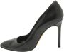 Manolo Blahnik Pre-owned Leather heels Black Dames - Thumbnail 1