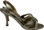 Manolo Blahnik Pre-owned Leather heels Yellow Dames - Thumbnail 1