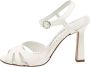 Manolo Blahnik Pre-owned Leather sandals White Dames - Thumbnail 1