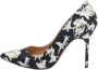 Manolo Blahnik Pre-owned Satin heels Black Dames - Thumbnail 1