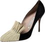 Manolo Blahnik Pre-owned Suede heels Black Dames - Thumbnail 1