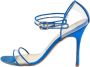 Manolo Blahnik Pre-owned Suede heels Blue Dames - Thumbnail 1