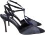 Manolo Blahnik Pre-owned Suede heels Gray Dames - Thumbnail 1