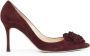 Manolo Blahnik Pre-owned Suede heels Red Dames - Thumbnail 1