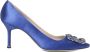 Manolo Blahnik Pumps Blue Dames - Thumbnail 1