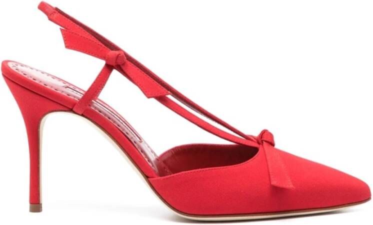 Manolo Blahnik Pumps Red Dames