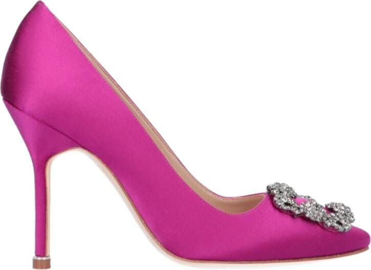 Manolo Blahnik Pumps Purple Dames