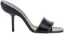 Manolo Blahnik Sandalen met Vierkante Neus en Stiletto Hak Black Dames - Thumbnail 1