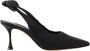 Manolo Blahnik Zwarte Pelagalo pumps met decoratieve plooien Black Dames - Thumbnail 1