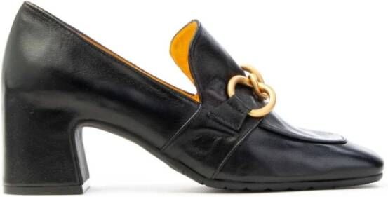 Mara Bini Hakken loafers r260aplack Zwart Dames