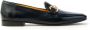 Mara Bini Handschoenleer Loafer met Klem Blue Dames - Thumbnail 1