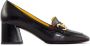 Mara Bini Zwarte Leren Loafer met Vierkante Neus Black Dames - Thumbnail 1