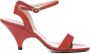 Marc Ellis Rode Leren Sandalen met Tailleband Red Dames - Thumbnail 1