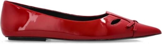 Marc Jacobs Ballerina's 'The Kat' Red Dames