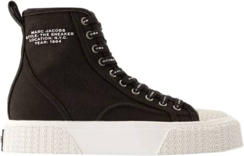 Marc Jacobs Cotton sneakers Black Dames