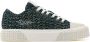 Marc Jacobs Denim Geborduurde Sneaker Schoenen Multicolor Dames - Thumbnail 1