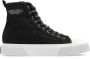 Marc Jacobs Zwarte hoge sneakers van katoenrubber Black Dames - Thumbnail 4