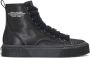 Marc Jacobs Hoge Top Satijnen Sneakers Black Dames - Thumbnail 1