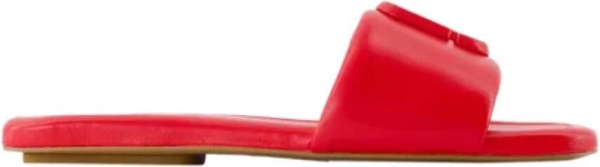 Marc Jacobs Leather sandals Red Dames