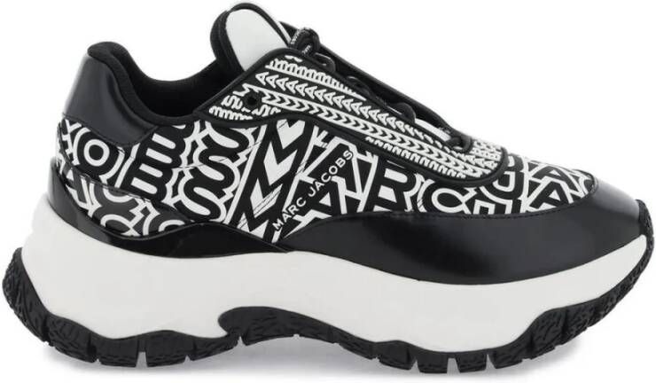 Marc Jacobs Monogram Lazy Runner Black Dames