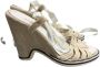 Marc Jacobs Pre-owned Canvas sandals Beige Dames - Thumbnail 1