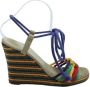 Marc Jacobs Pre-owned Cotton sandals Multicolor Dames - Thumbnail 1