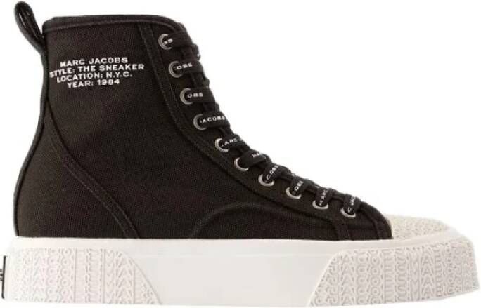 Marc Jacobs Pre-owned Cotton sneakers Black Dames