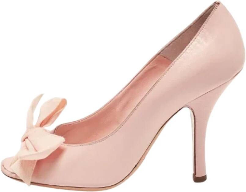 Marc Jacobs Pre-owned Fabric heels Pink Dames