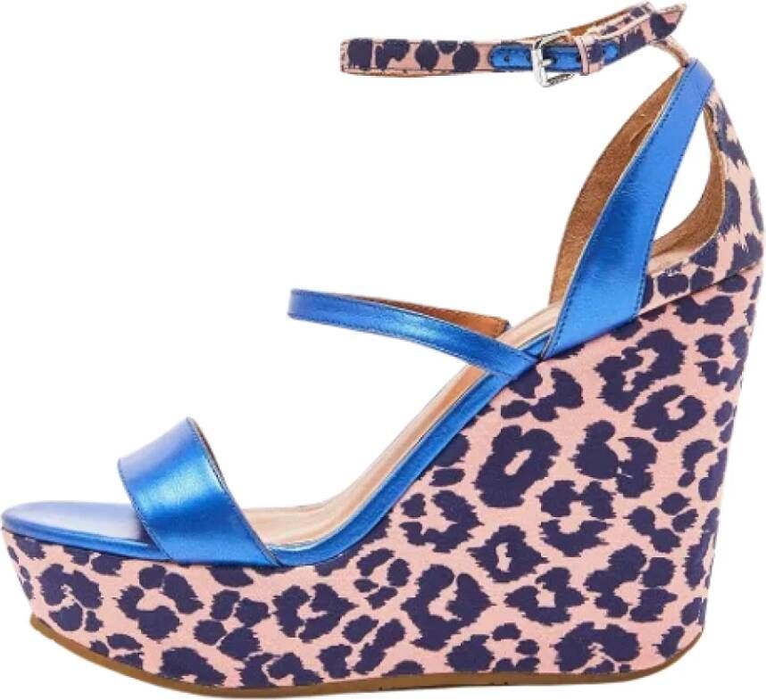 Marc Jacobs Pre-owned Fabric sandals Blue Dames