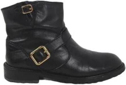 Marc Jacobs Pre-owned Leather boots Black Dames