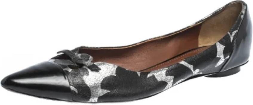 Marc Jacobs Pre-owned Leather flats Black Dames