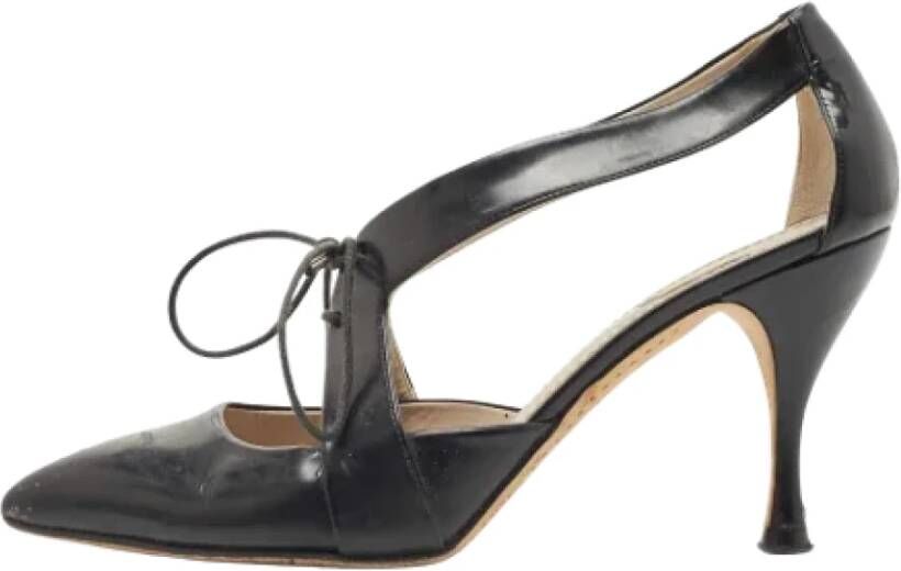 Marc Jacobs Pre-owned Leather heels Black Dames