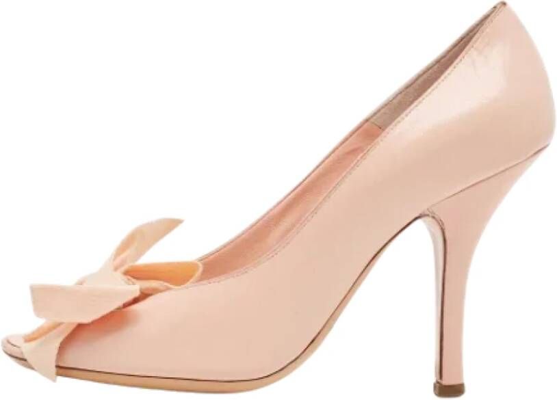 Marc Jacobs Pre-owned Leather heels Pink Dames