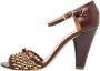 Marc Jacobs Pre-owned Leather sandals Brown Dames - Thumbnail 1