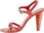 Marc Jacobs Pre-owned Leather sandals Red Dames - Thumbnail 1