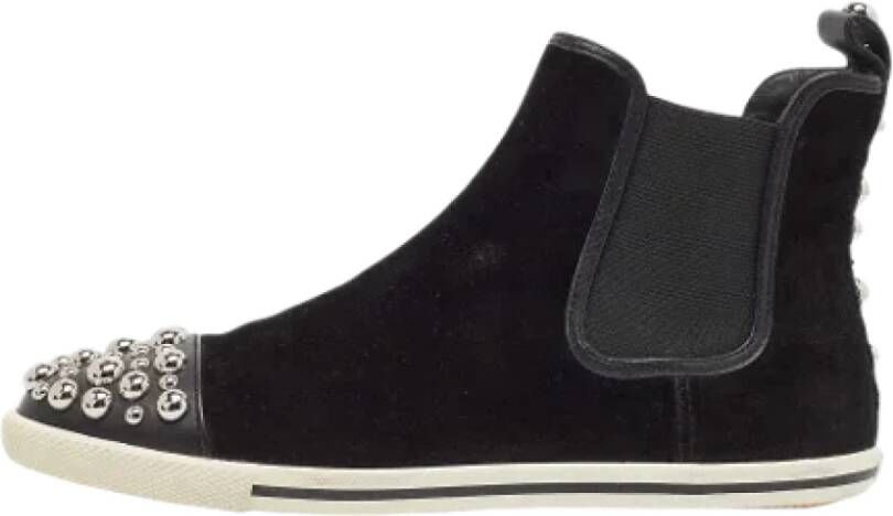 Marc Jacobs Pre-owned Leather sneakers Black Dames