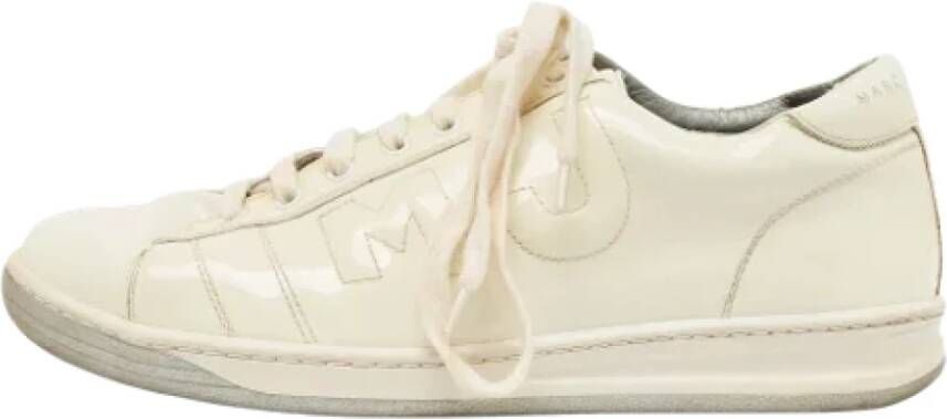 Marc Jacobs Pre-owned Leather sneakers White Heren