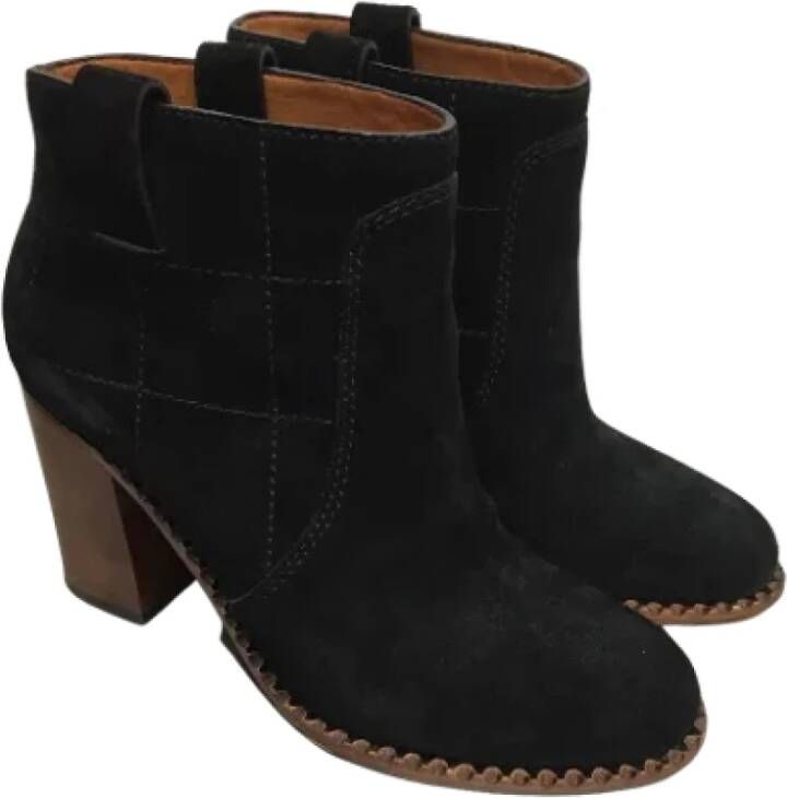 Marc Jacobs Pre-owned Suede boots Black Dames