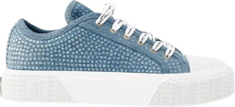 Marc Jacobs Sneakers met kristallen Blue Dames