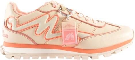 Marc Jacobs Verhoog je sneaker game met leren sneakers Beige Dames