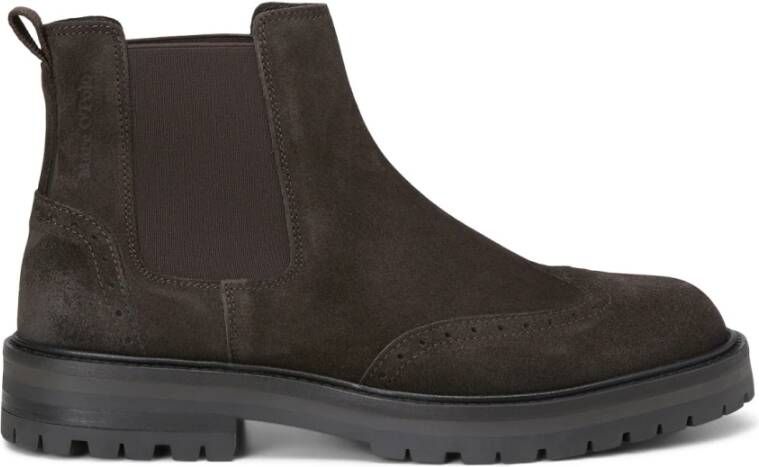 Marc O'Polo Chelsea boot Brown Heren