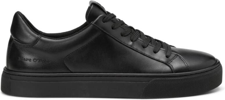 Marc O'Polo Cup sole sneaker Black Heren