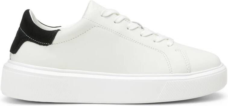 Marc O'Polo Elegant Cowhide Sneaker Gray Dames