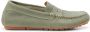 Marc O'Polo Suede Penny Loafer Moccasin Schoenen Green Dames - Thumbnail 1